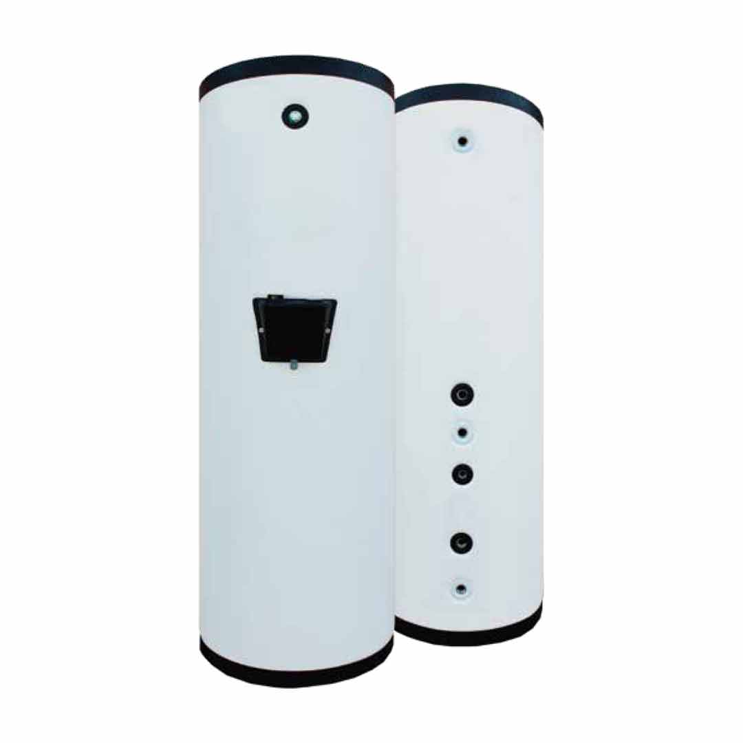 Acumulador AISI 316 HRS 302 com 2 Serpentinas