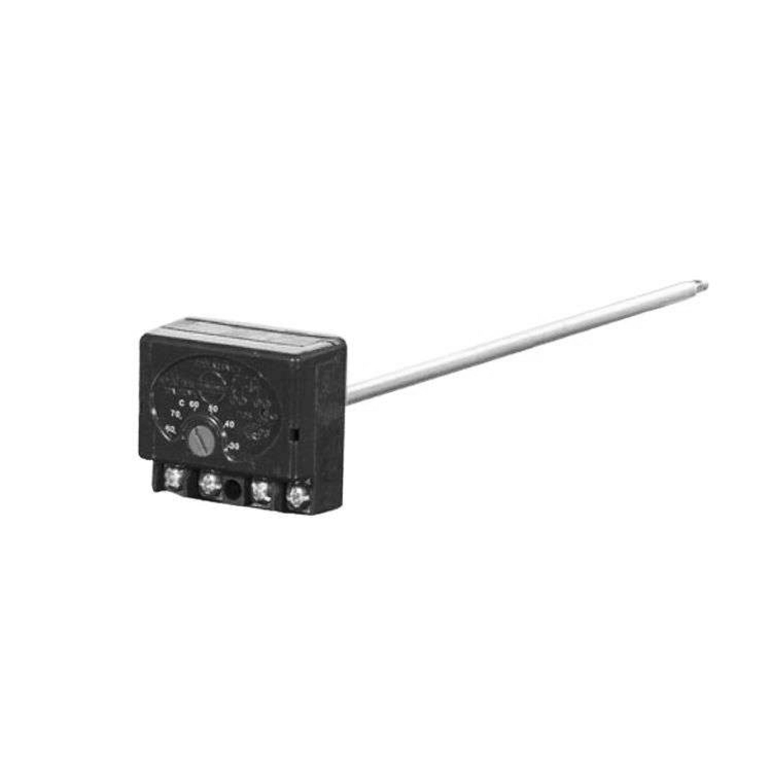 Thermostat for Electric Heating Element STS, square.