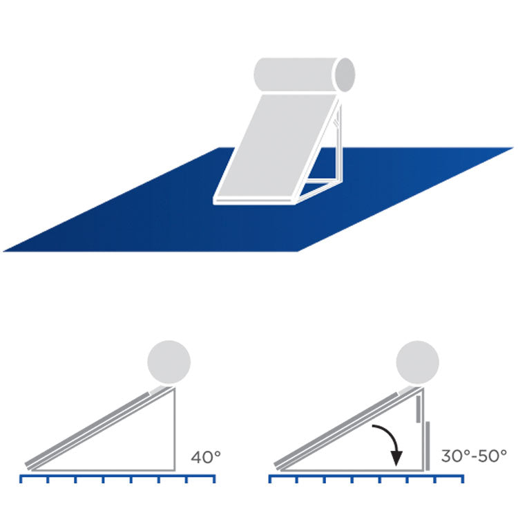 Estrutura A3W-200 Cobertura Plana Vertical