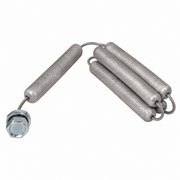 Ânodo de magnésio flexivel p/SCF, 3/4"