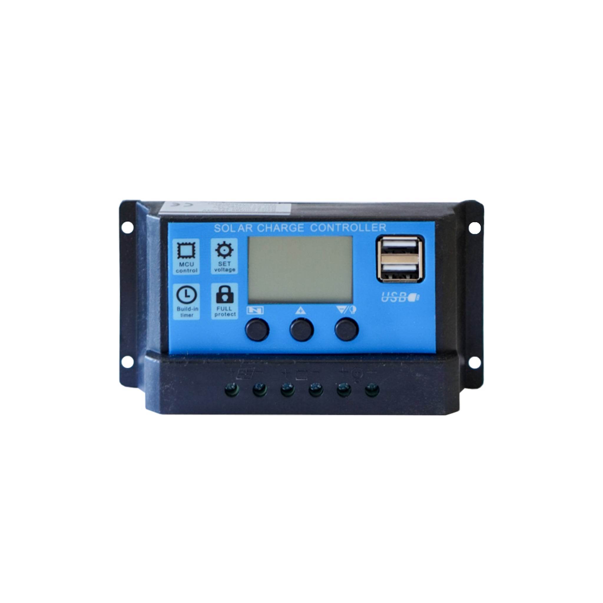 Controlador de Carga com display 12/24V - 100A