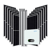 Sistema Autoconsumo Trifásico 5,5 kW - Cobertura Plana