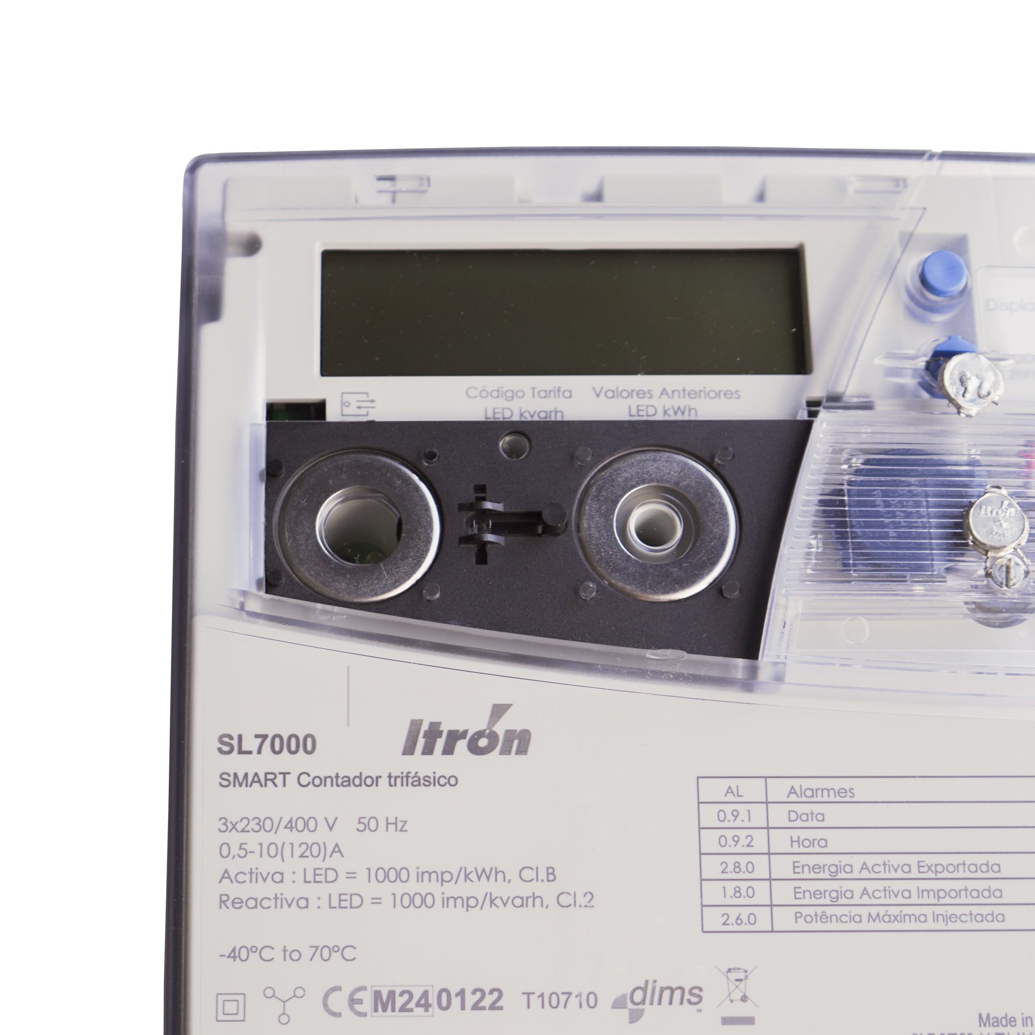 Contador Itron SL7000 CT CL.B com TI programável