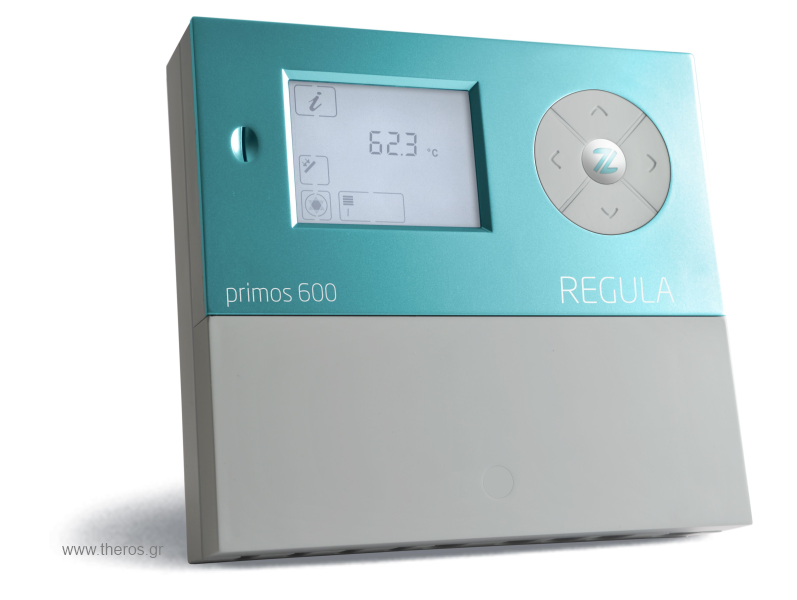 Controlador solar Prozeda Primos 600 SR com 3 sondas